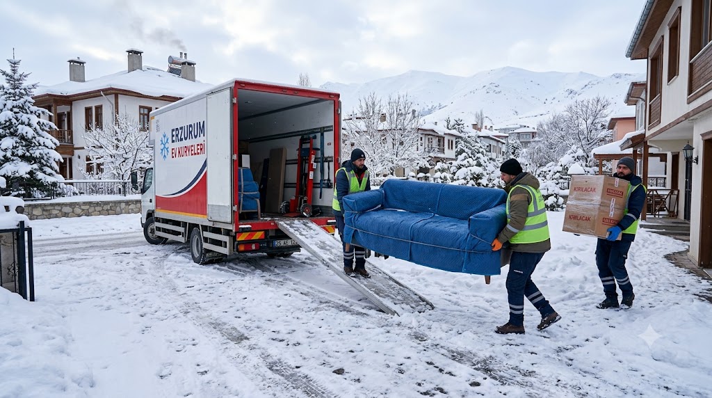 Erzurum'da Kışın Evden Eve Nakliyat Rehberi